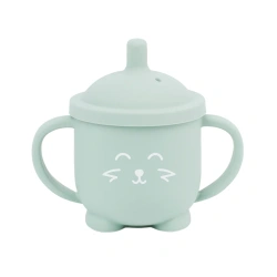 Чашка з соломинтою Babymoov Isy'Cup - Зелена, 6+ - зображення