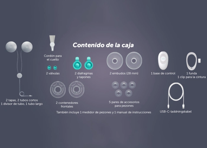 Sacaleches electrico ELVIE Stride 2 Doble – tienda oficial en KIDSLINE | Productos originales-41 - imagen
