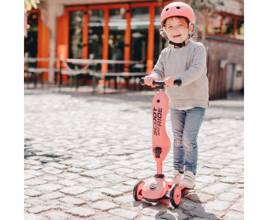 Patinete Scoot and Ride de la serie Highwaykick-1 melocotón, 1-5 años