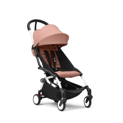 Прогулянкова коляска Stokke YOYO³ з 6 місяців Ginger (шасі White) - зображення