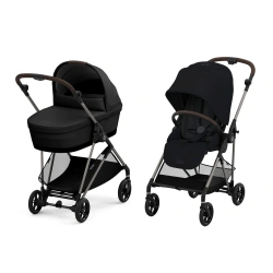 Cochecito silla + capazo Cybex Melio - Magic Black - imagen