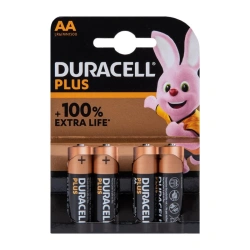 Батарейки пальчикові DURACELL Plus AA Power блістер (4шт) - зображення