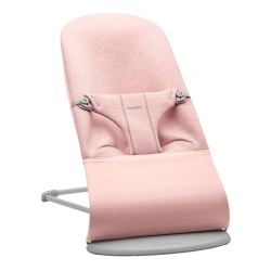 Крісло-шезлонг Bliss BabyBjörn 3D Jersey - Світло-рожевий - зображення