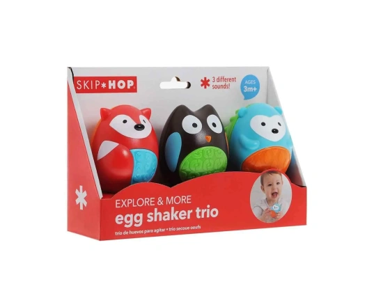Trio de sonajeros para bebe Skip Hop