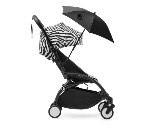 Silla de paseo Stokke YOYO³ Zebra (сhasis Black)