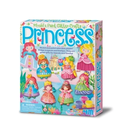 Mould&Paint Princesa Glitter 4M - imagen