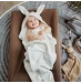 Capa de baño Elodie Details  - Vanilla white bunny