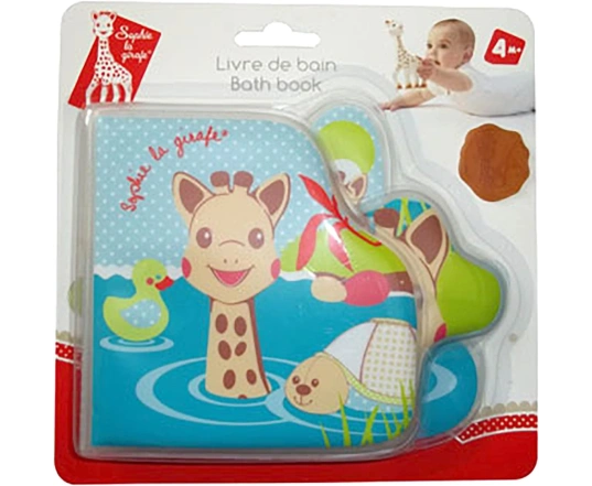 Libro de baño  Vulli Sophie la girafe