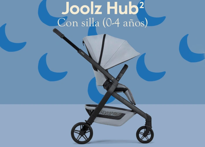 Silla de paseo Joolz Hub2 - Special Lunar grey – tienda oficial en KIDSLINE | Productos originales-70 - imagen