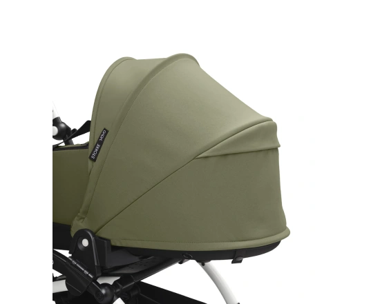 Cochecito silla + capazo newborn shell Stokke YOYO³ Olive (Chasis Blanko)