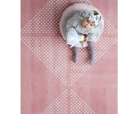 TODDLEKIND Alfombra de juego -  Earth Ash Rose