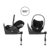 Silla de coche Cybex Cloud T-iSize Comfort 0-13kg - Sepia Black