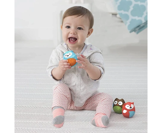 Trio de sonajeros para bebe Skip Hop