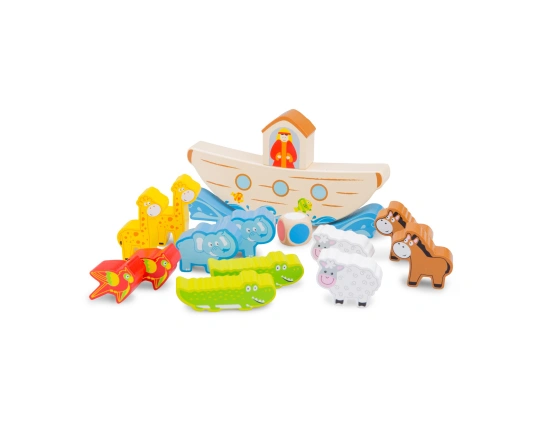Juego de Equilibrio - Arca de Noe de madera New Classic Toys