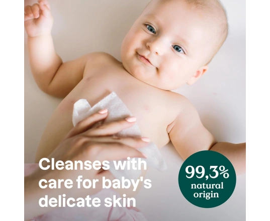 Toallitas bebes biodegradables dispersable Attitude pack 3x72ud