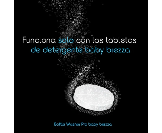 Tabletas BabyBrezza para Bottle Washer Pro, 120 uds