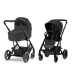 Cochecito silla + capazo Cybex Balios S Lux Moon Black 