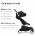 Прогулянкова коляска Stokke YOYO³ з 6 місяців Black (шасі Black)