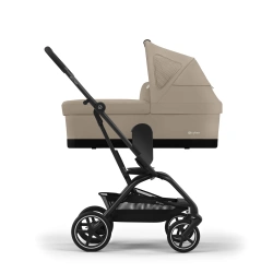 Універсальна коляска 2 в 1 Cybex Eezy S Twist+2 із люлькою Cot S - Almond Beige - зображення