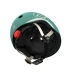 Casco infantil Scoot and Ride 45-51 cm (XXS-S) Gris verde (con linterna)