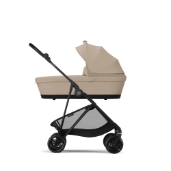 Cochecito silla + capazo Cybex Melio Carbon - Almond Beige - imagen