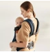Mochila porta Bebé Harmony BabyBjörn tejido mesh - Azul Marino