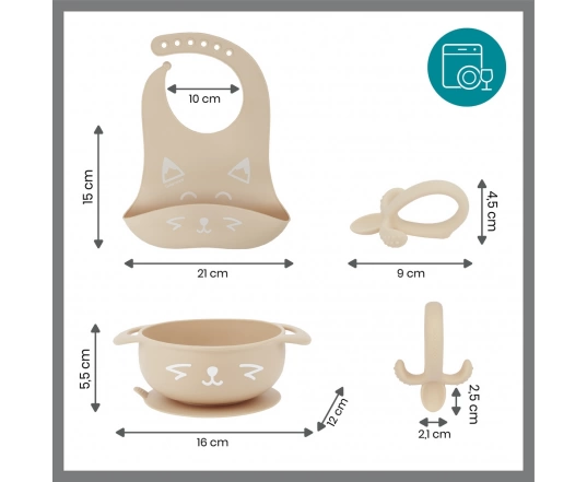 Conjunto Babymoov FIRST'ISY, terracota (6-12 meses)