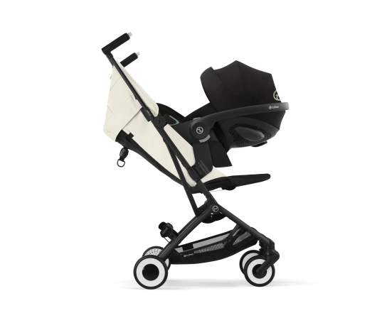 Silla de paseo Cybex Libelle BLK Canvas White