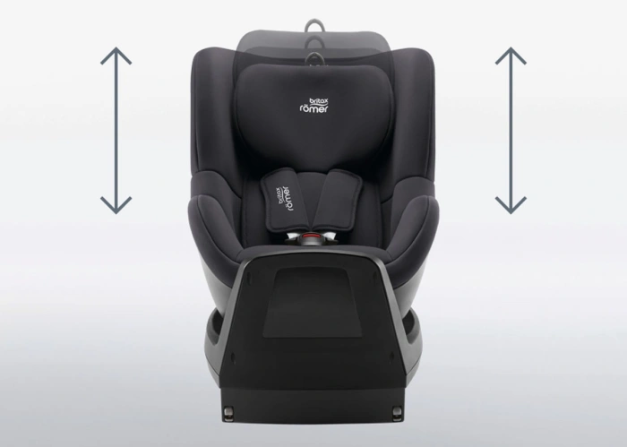 Silla de coche Britax Römer Dualfix M Plus Space Black 61-105 cm-43 - imagen