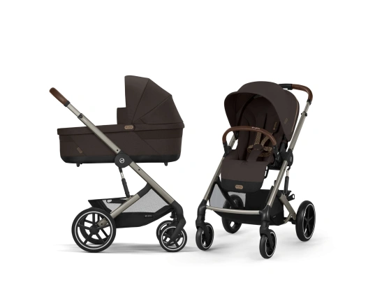 Cochecito silla + capazo Cybex Balios S Lux Chocolate Brown