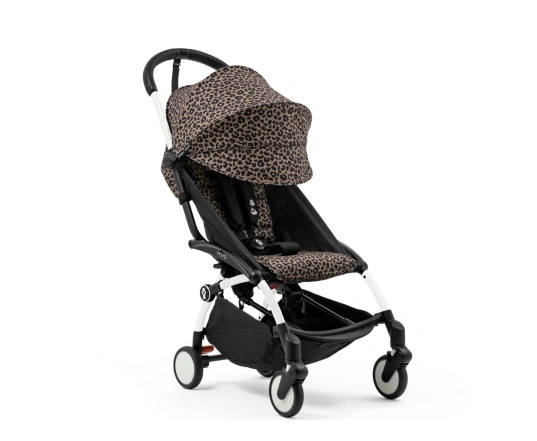 Silla de paseo Stokke YOYO³  Leopard (сhasis White)