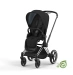 Silla de paseo Cybex Priam Conscious Collection Onix Black (Chasis Chrome Black)