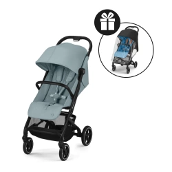 Silla de paseo Cybex Beezy BLK Stormy Blue + Burbuja de lluvia - imagen
