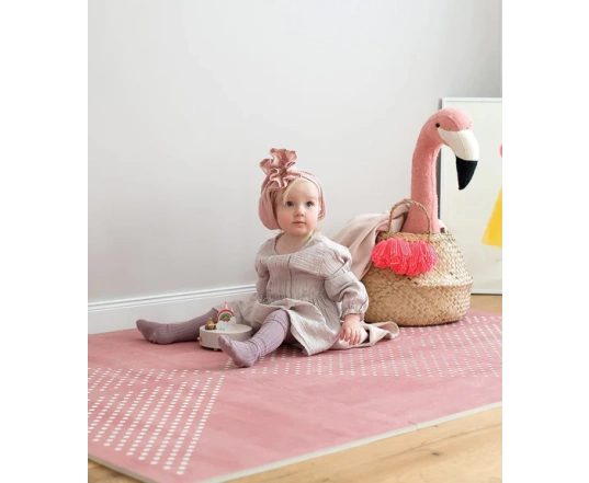 TODDLEKIND Alfombra de juego -  Earth Ash Rose