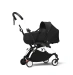 Універсальна коляска 2 в 1 з люлькою newborn shell Stokke YOYO³  Black (шасі White)