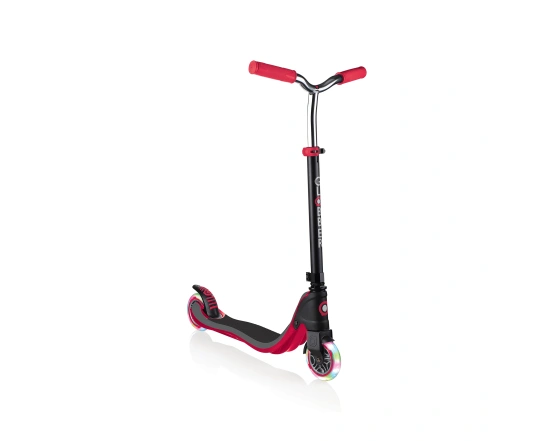 Patinete Globber Flow 125 Lights - Rojo