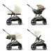 Cochecito silla + capazo Cybex Gazelle S - TPE Seashell Beige