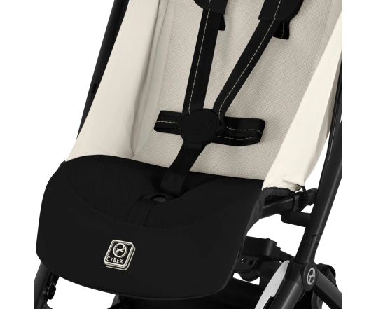 Silla de paseo Cybex Libelle BLK Canvas White