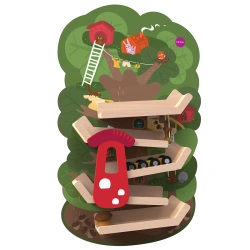Розвиваюча настінна іграшка "Пригода в дереві" Oribel  - зображення