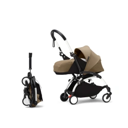Cochecito silla + capazo Stokke YOYO³ Toffee (Chasis Blanco) - imagen
