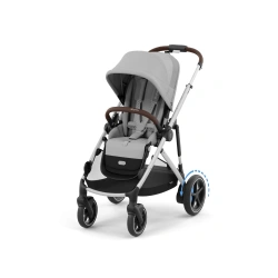 Прогулянкова коляска Cybex e-Gazelle S SLV Stone Grey - зображення