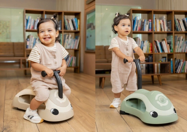 Baby Walker 2in1 Globber WALK N’ ROLL ECOLOGIC - coconut-42 Globber WALK N’ ROLL ECOLOGIC coconut — correpasillos 2 en 1-42 - imagen