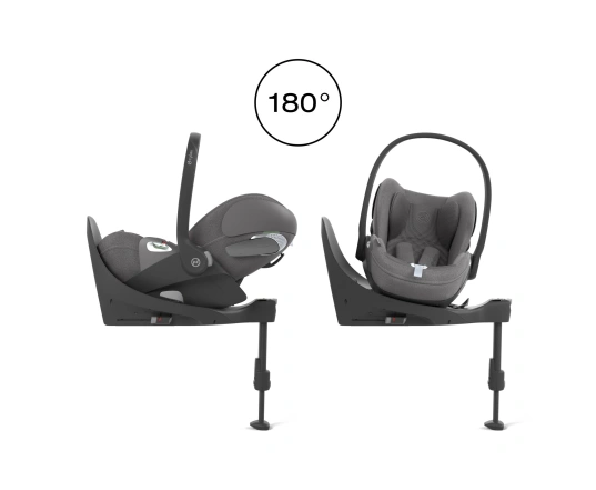Автокрісло Cybex Cloud T-iSize Plus 0-13кг - Mirage Grey