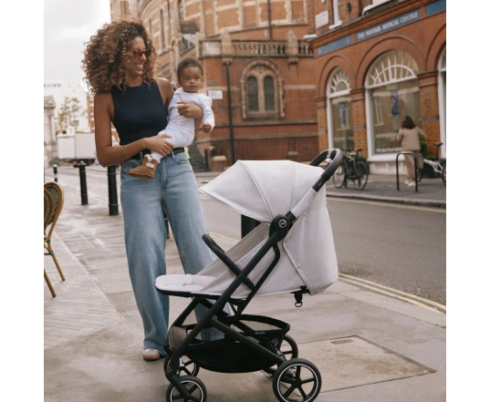 Прогулянкова коляска Cybex Beezy BLK Fog Grey 