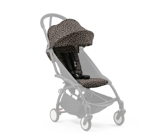 Silla de paseo Stokke YOYO³  Leopard (сhasis White)