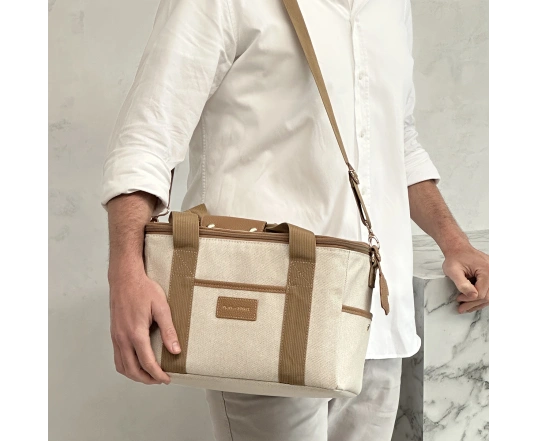 Bolso termica premium Play and store - Camel