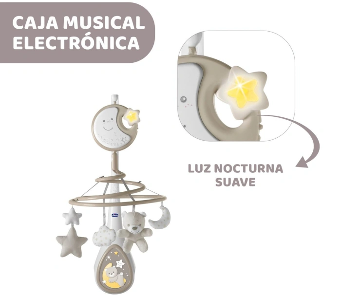Móvil de cuna Chicco Next2Dreams neutral-36 Móvil de cuna Chicco Next2Dreams neutral – tienda oficial en KIDSLINE | Productos originales-36 - imagen