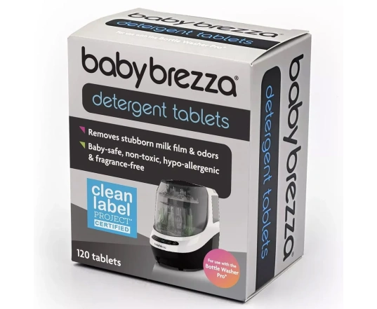 Tabletas BabyBrezza para Bottle Washer Pro, 120 uds