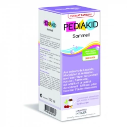 Bebida natural para armonizar el sueño PEDIAKID SOMMEIL JARABE 250 ml - imagen