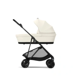 Cochecito silla + capazo Cybex Melio Carbon - Canvas White - imagen